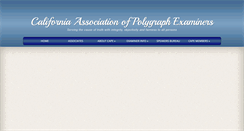 Desktop Screenshot of californiapolygraph.com